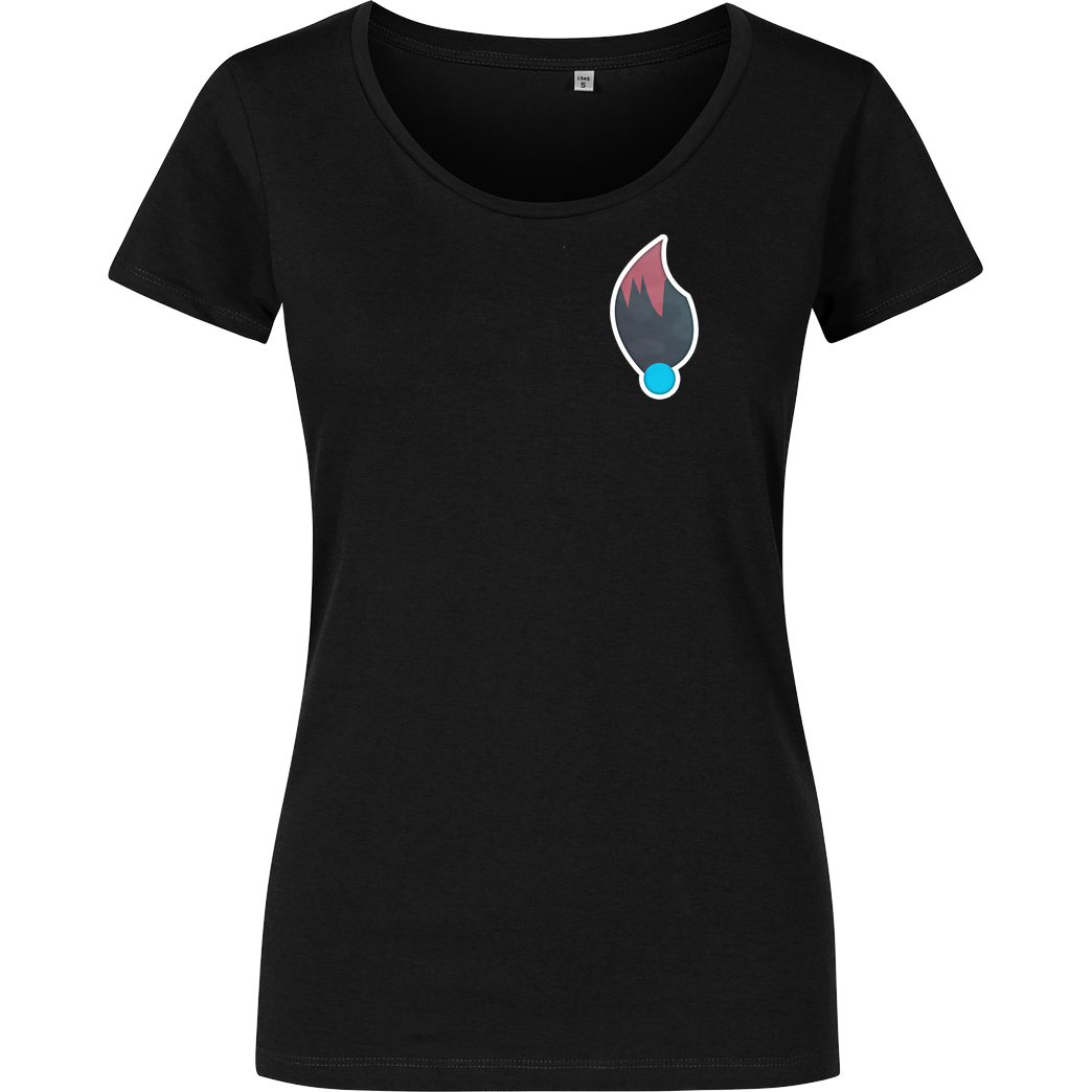 Sephiron Sephiron - Rascal Pocket T-Shirt Damenshirt schwarz