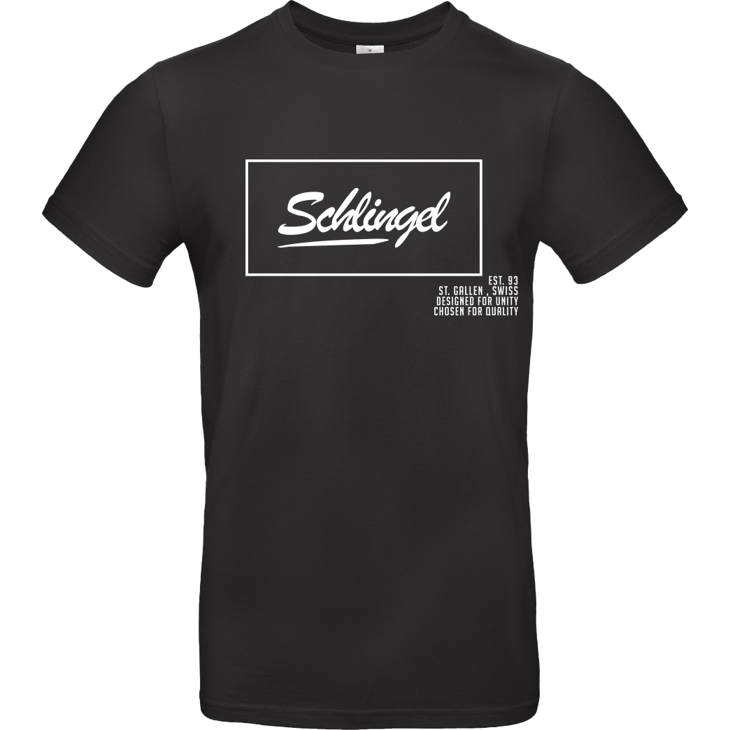 Sephiron Sephiron - Schlingel T-Shirt B&C EXACT 190 - Schwarz