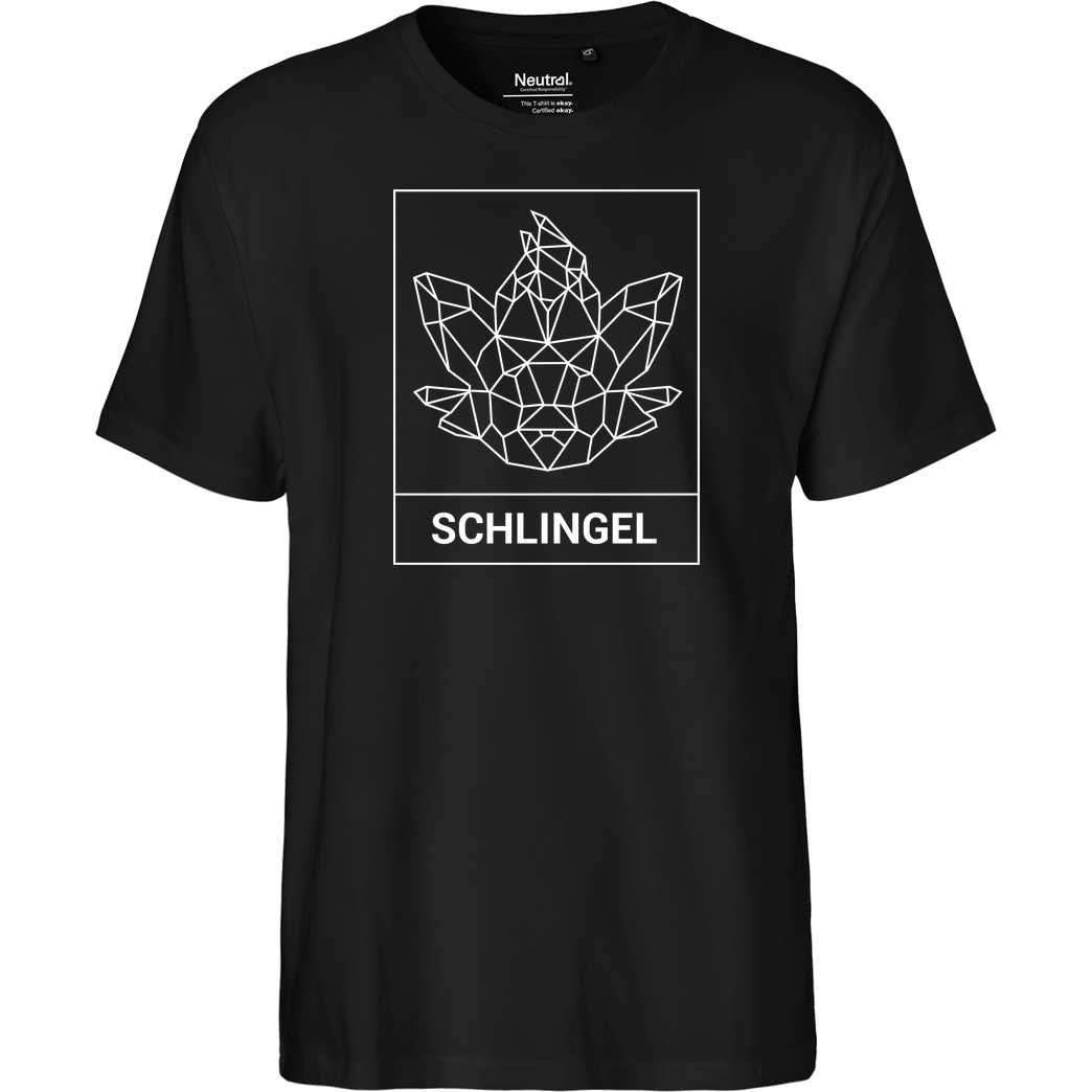 Sephiron Sephiron - Schlingel Kasten T-Shirt Fairtrade T-Shirt - schwarz