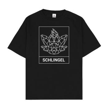Sephiron - Schlingel Kasten Oversize T-Shirt - Schwarz