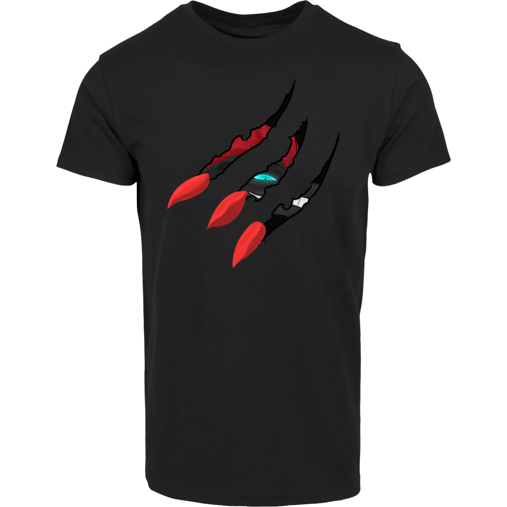 Sephiron Sephiron - Schlingel Klaue T-Shirt Hausmarke T-Shirt  - Schwarz