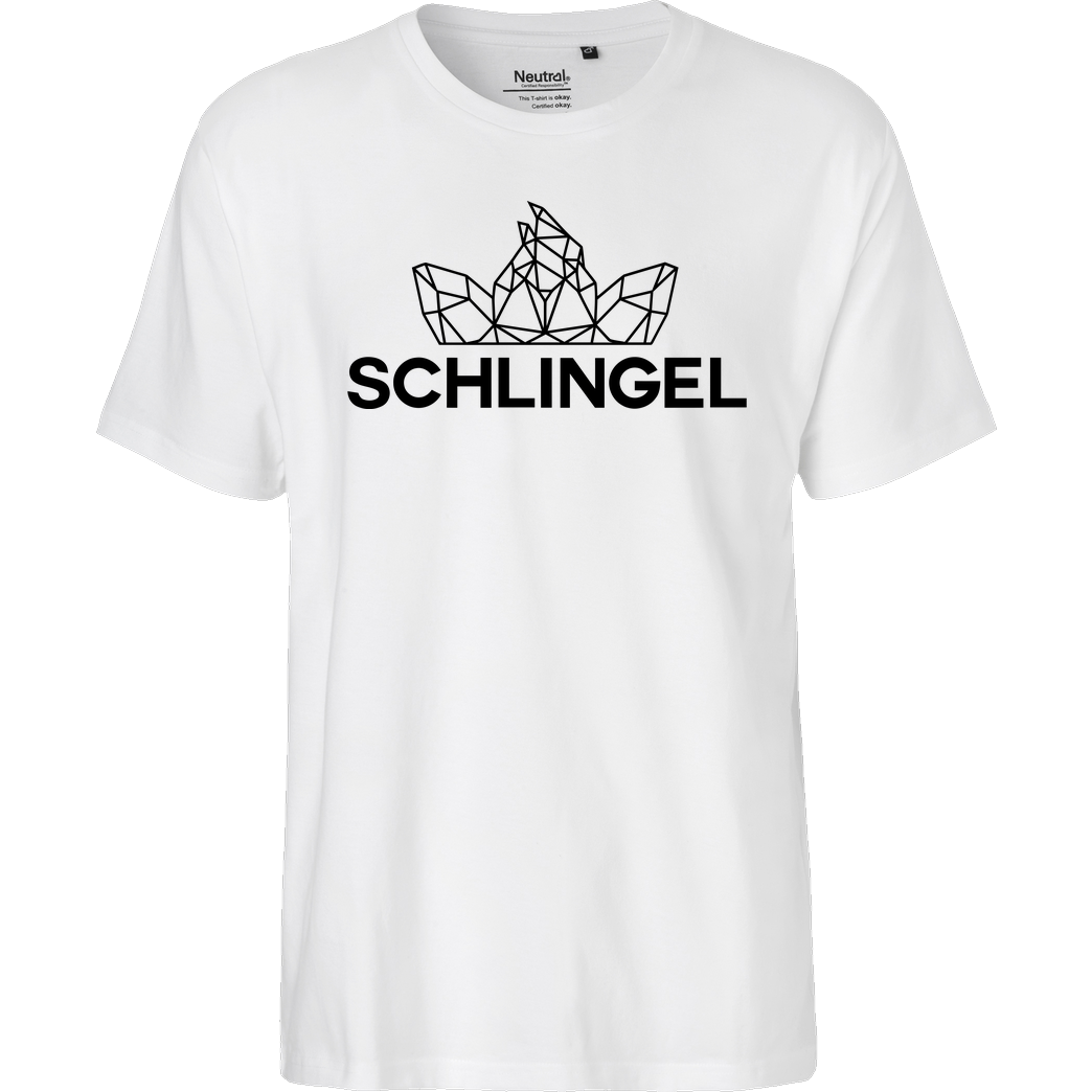Sephiron Sephiron - Schlingel Polygon T-Shirt Fairtrade T-Shirt - weiß