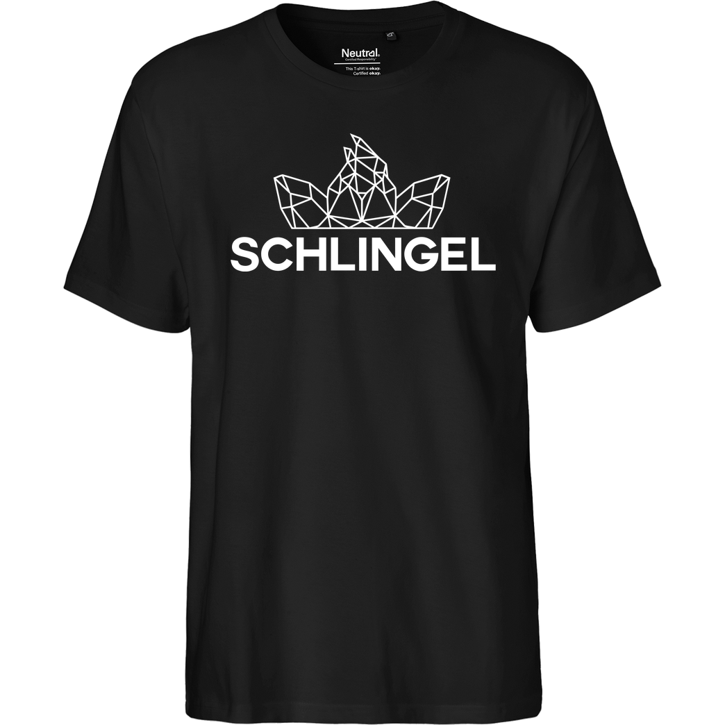 Sephiron Sephiron - Schlingel Polygon T-Shirt Fairtrade T-Shirt - schwarz