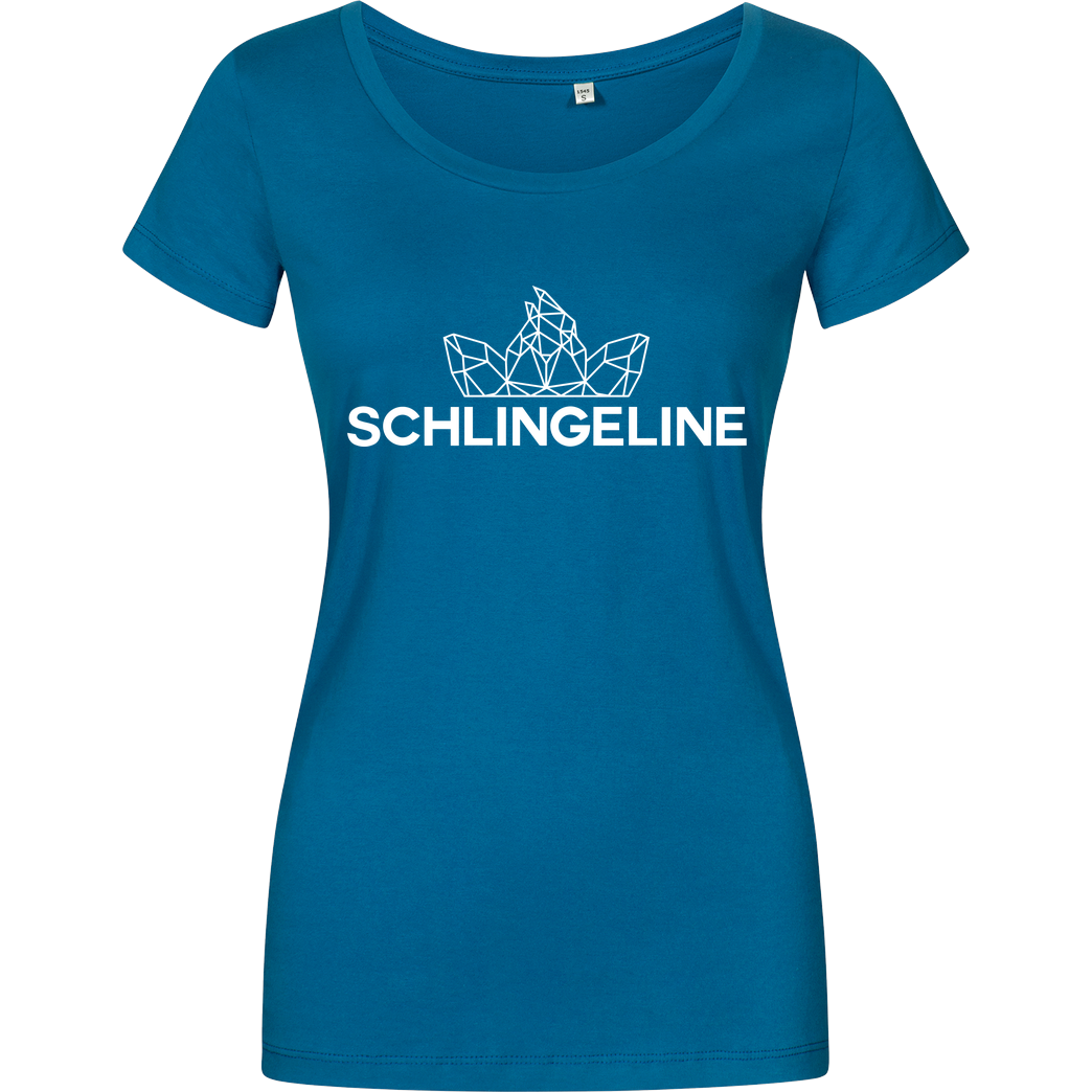 Sephiron Sephiron - Schlingeline Polygon T-Shirt Damenshirt petrol