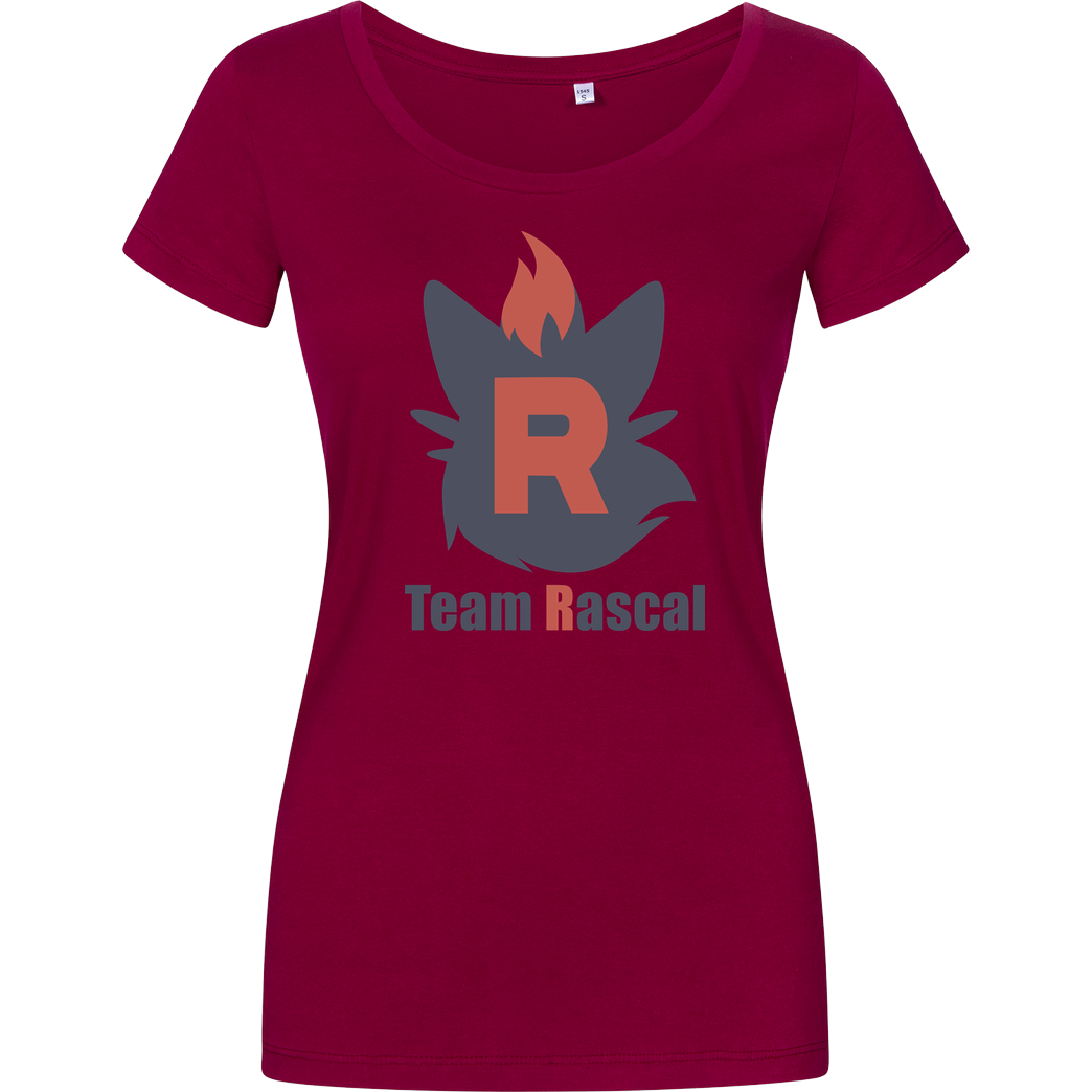 Sephiron Sephiron - Team Rascal T-Shirt Damenshirt berry