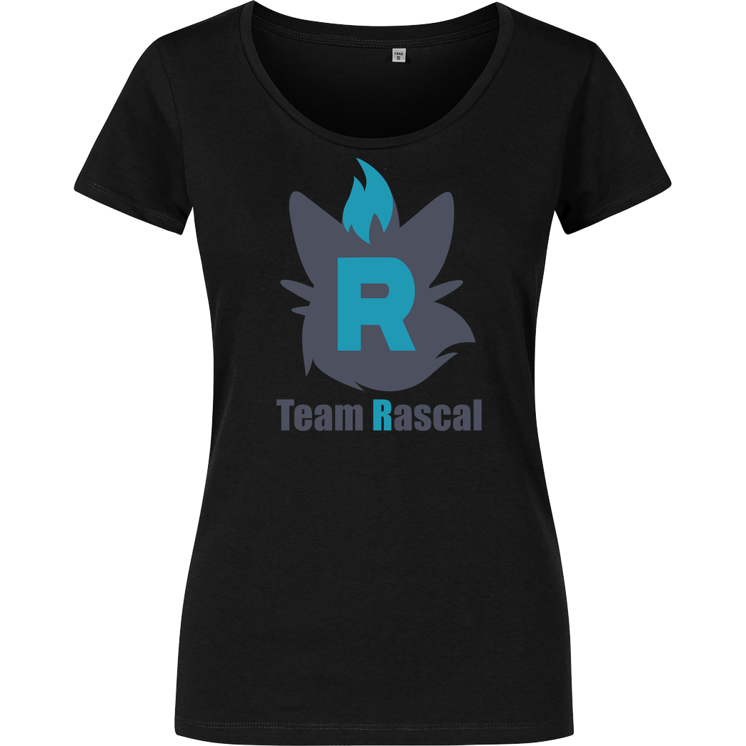 Sephiron Sephiron - Team Rascal T-Shirt Damenshirt schwarz
