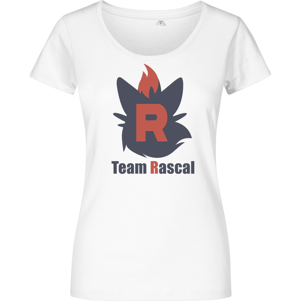 Sephiron Sephiron - Team Rascal T-Shirt Damenshirt weiss