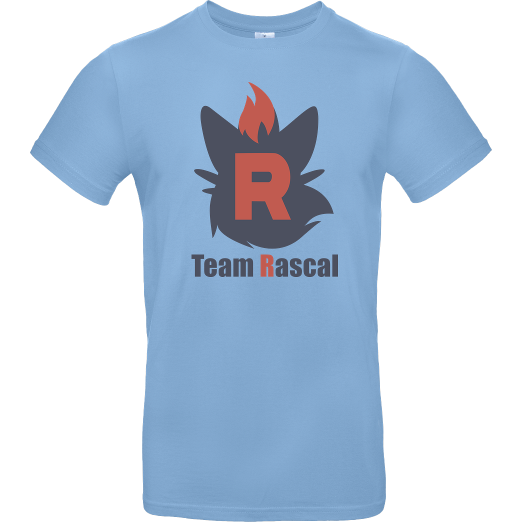 Sephiron Sephiron - Team Rascal T-Shirt B&C EXACT 190 - Hellblau