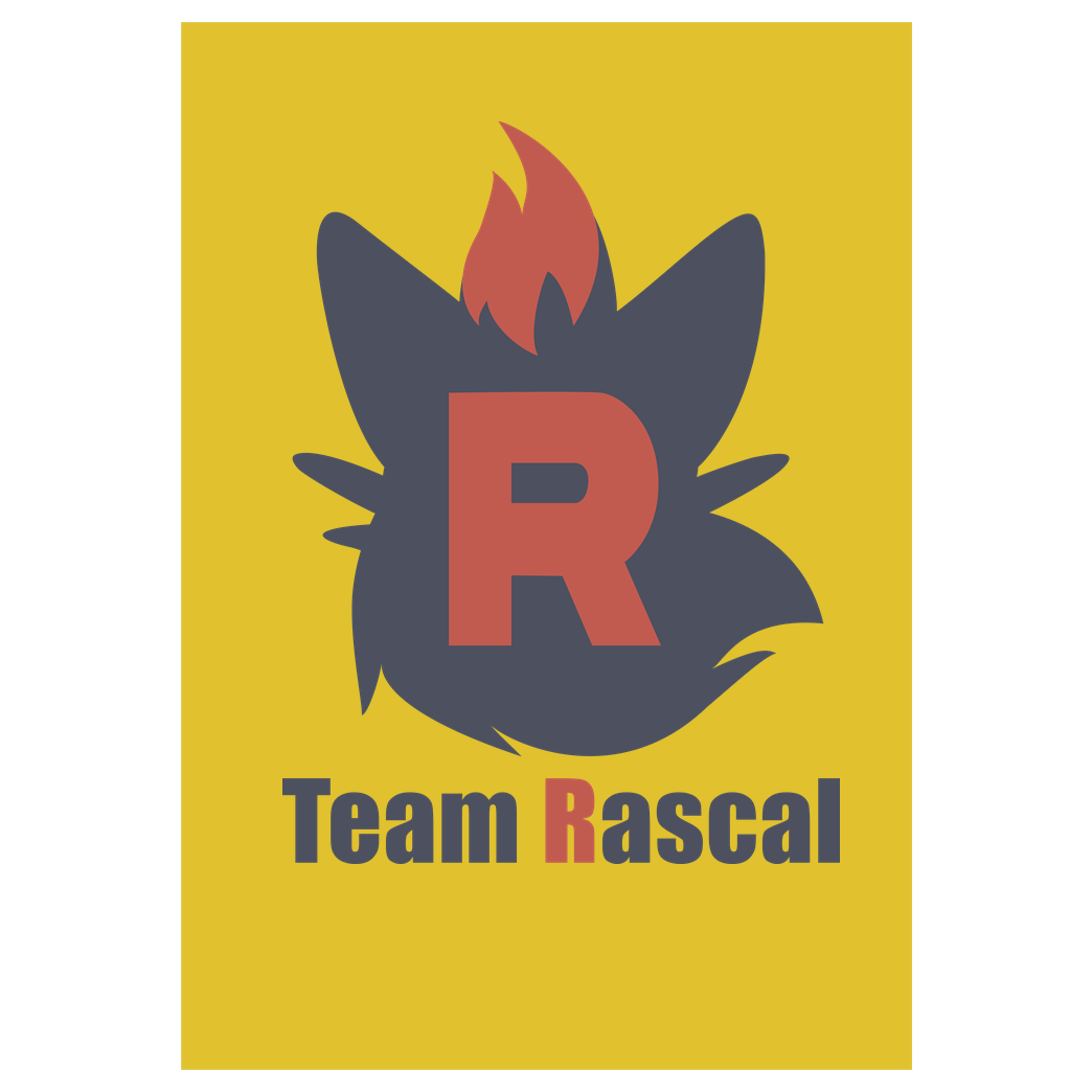 Sephiron Sephiron - Team Rascal Druck Kunstdruck gelb