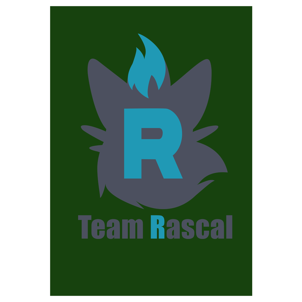 Sephiron Sephiron - Team Rascal Druck Kunstdruck grün