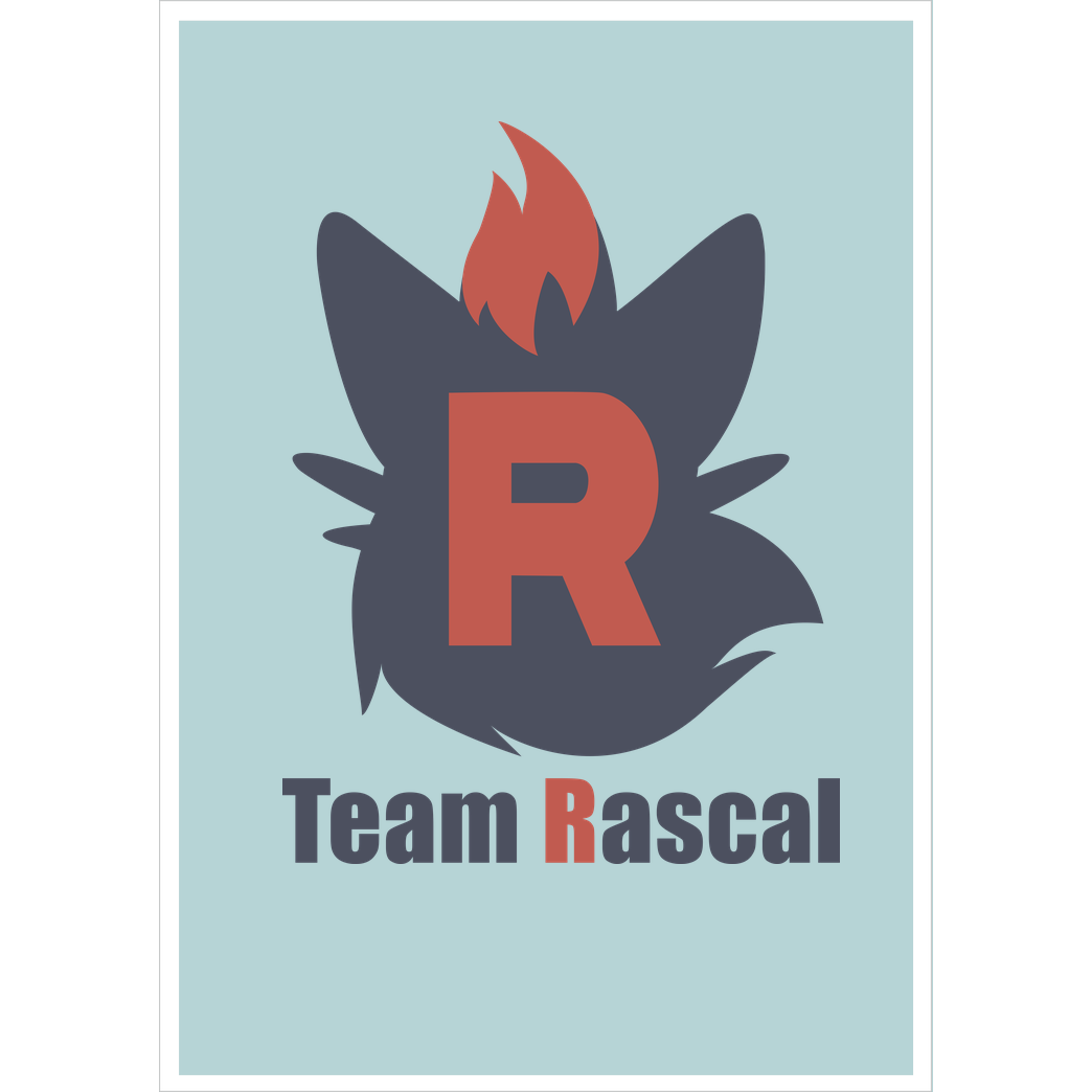 Sephiron Sephiron - Team Rascal Druck Kunstdruck mint