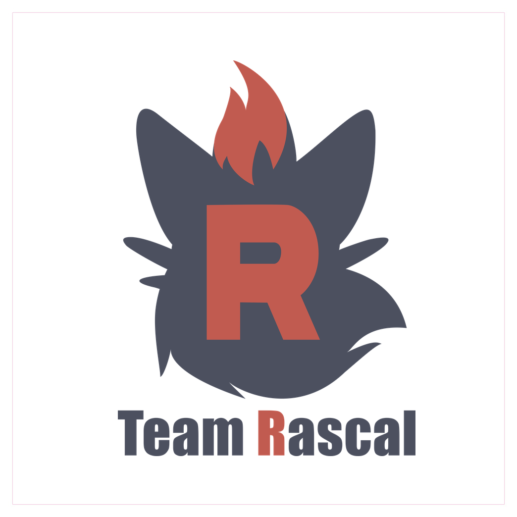 Sephiron Sephiron - Team Rascal Druck Kunstdruck Quadrat weiß