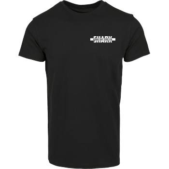 Sharx - Logo&Comic - White T-shirt Hausmarke T-Shirt  - Schwarz