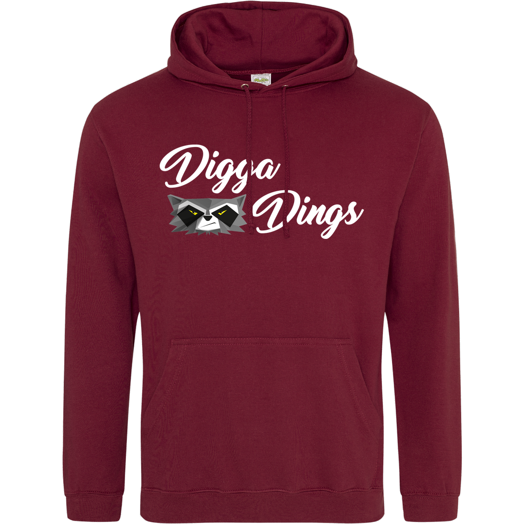 Shlorox Shlorox - Digga Dings Sweatshirt JH Hoodie - Bordeaux
