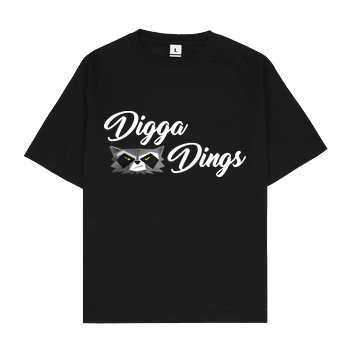 Shlorox - Digga Dings Oversize T-Shirt - Schwarz