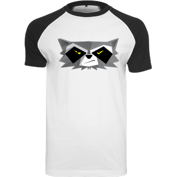 Shlorox - Logo Raglan-Shirt weiß