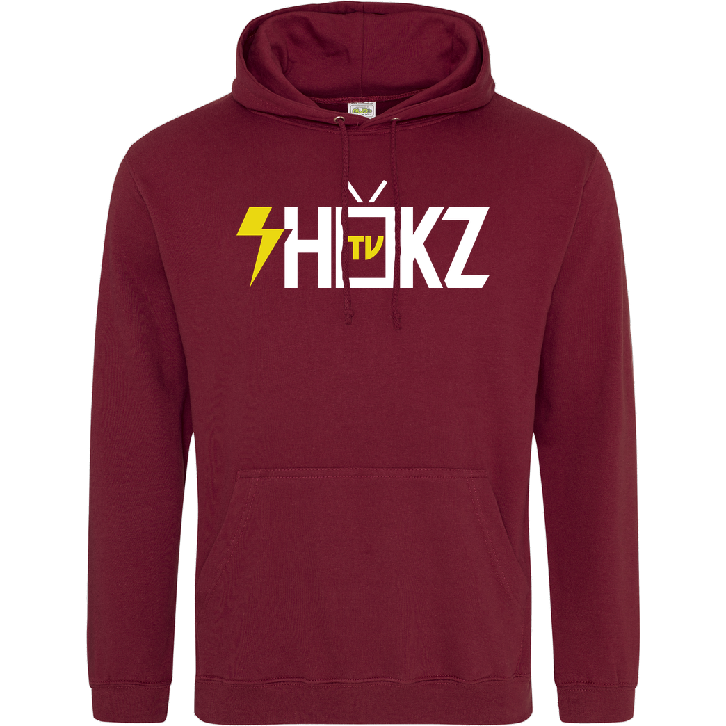 shokzTV shokzTV - Logo Hoodie Sweatshirt JH Hoodie - Bordeaux