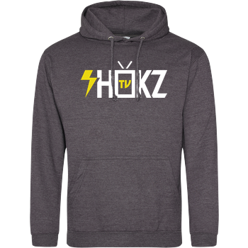 shokzTV - Logo Hoodie JH Hoodie - Dark heather grey
