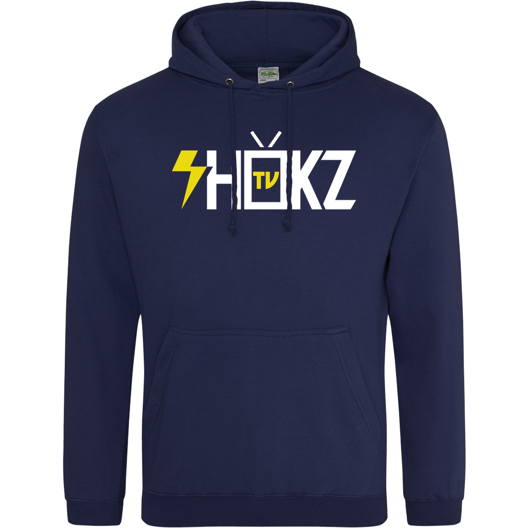 shokzTV shokzTV - Logo Hoodie Sweatshirt JH Hoodie - Navy