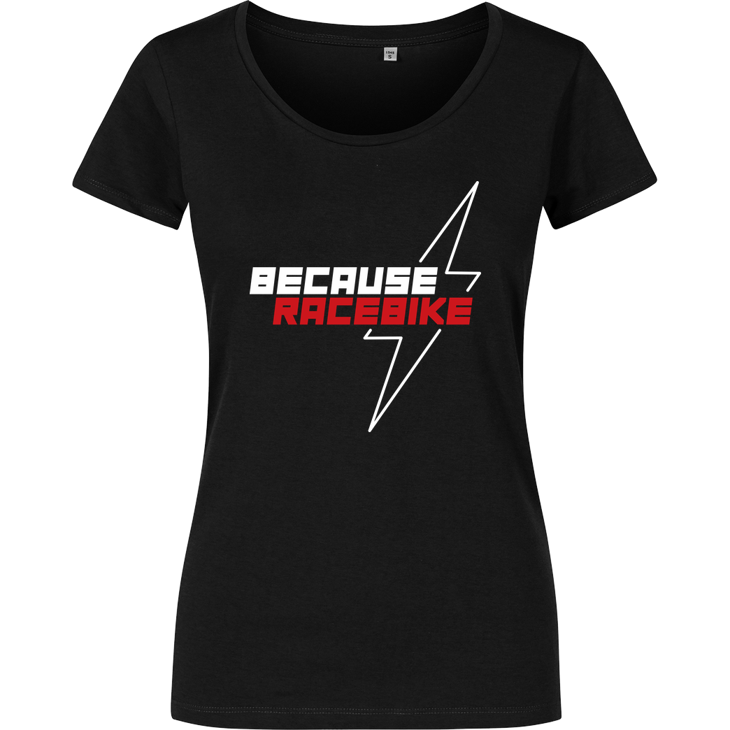 Slaty Slaty - Flash Logo T-Shirt Damenshirt schwarz