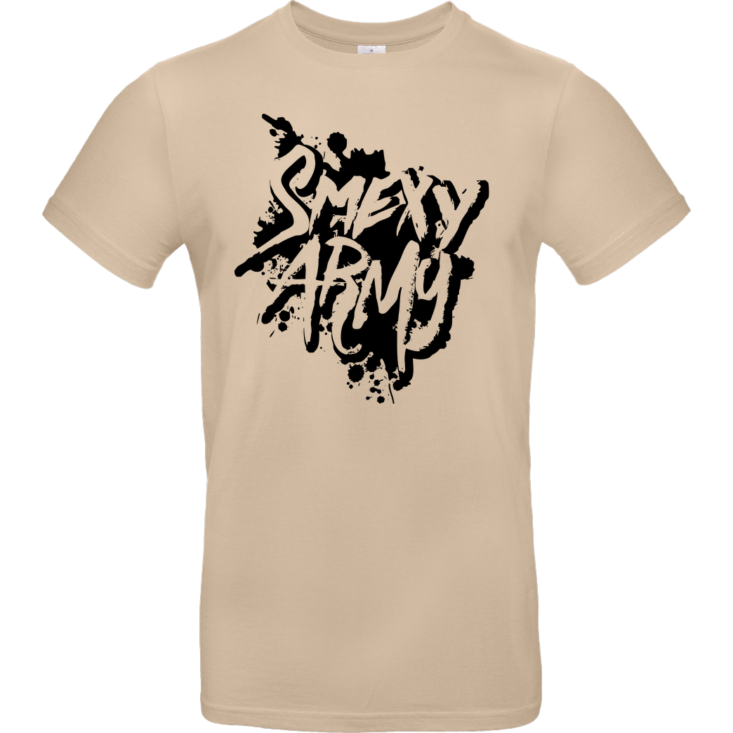 Smexy Smexy - Army T-Shirt B&C EXACT 190 - Sand