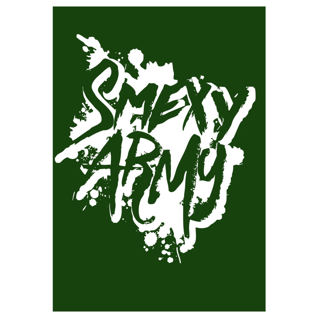 Smexy Smexy - Army Druck Kunstdruck grün