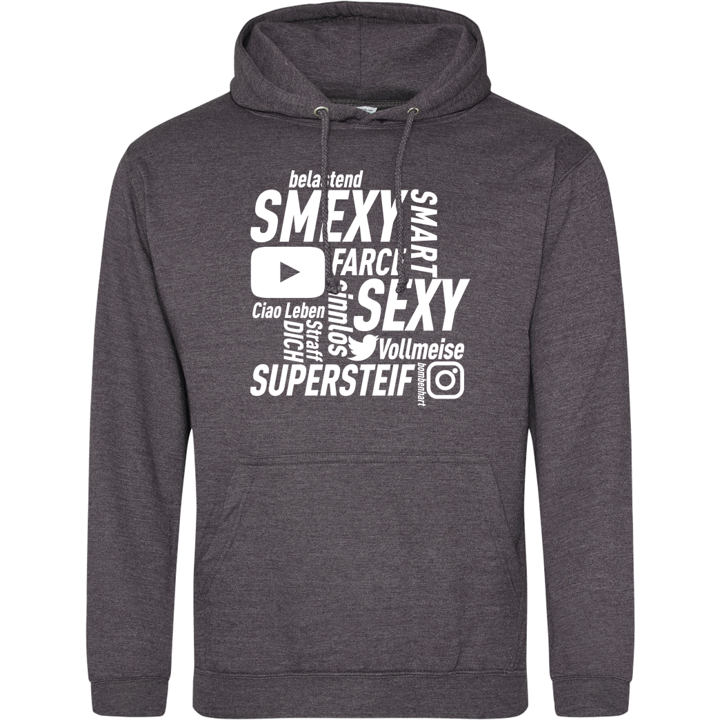 Smexy Smexy - Socials Sweatshirt JH Hoodie - Dark heather grey