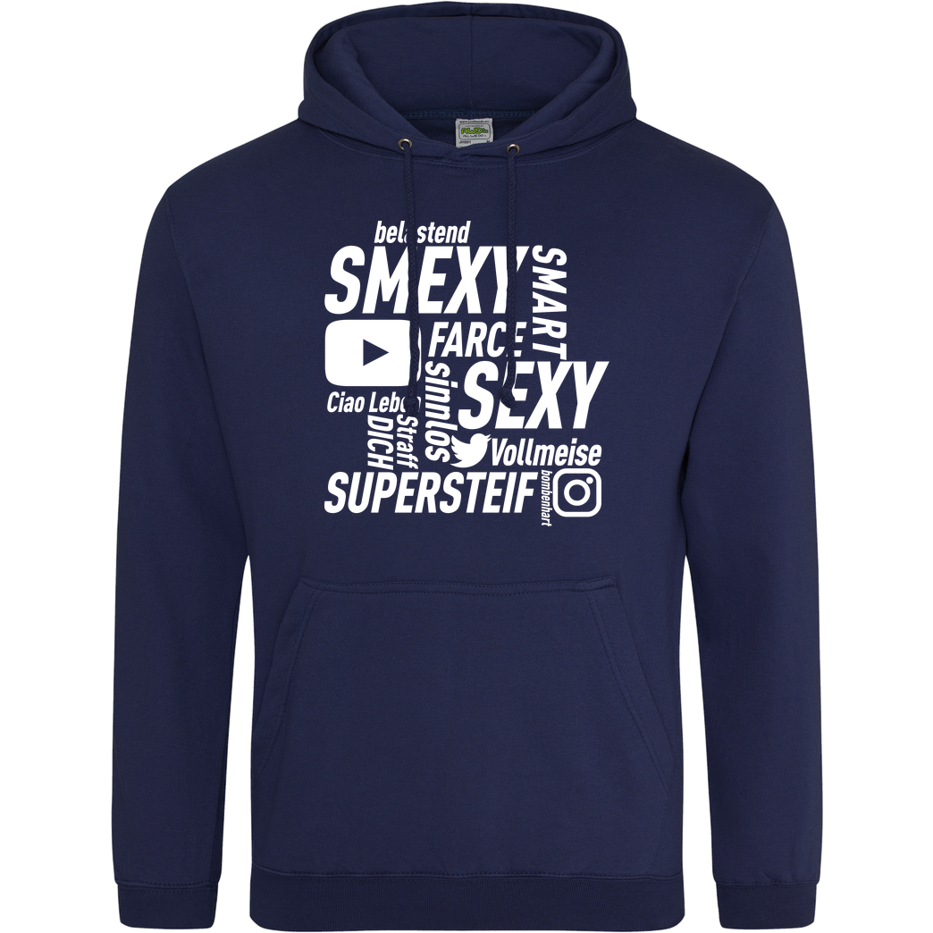 Smexy Smexy - Socials Sweatshirt JH Hoodie - Navy