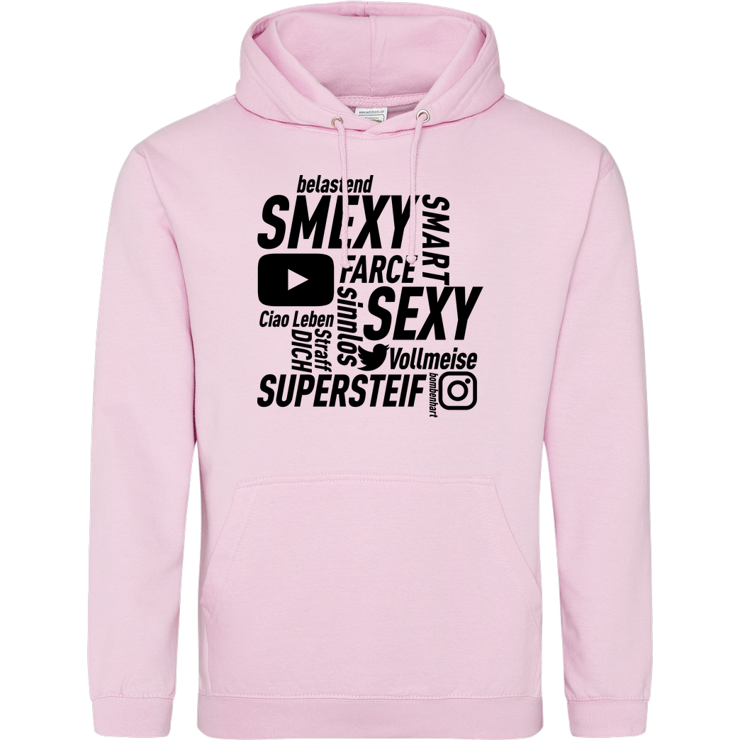 Smexy Smexy - Socials Sweatshirt JH Hoodie - Rosa