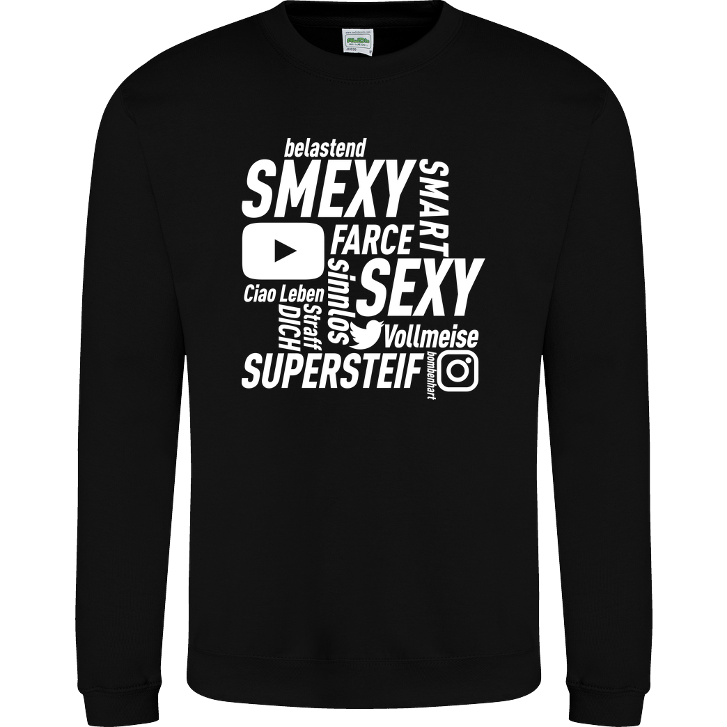 Smexy Smexy - Socials Sweatshirt JH Sweatshirt - Schwarz