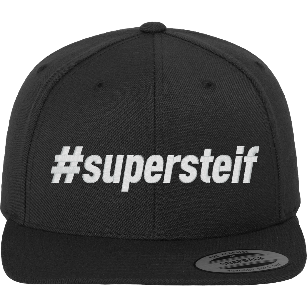 Smexy Smexy - #supersteif Cap Cap Cap black