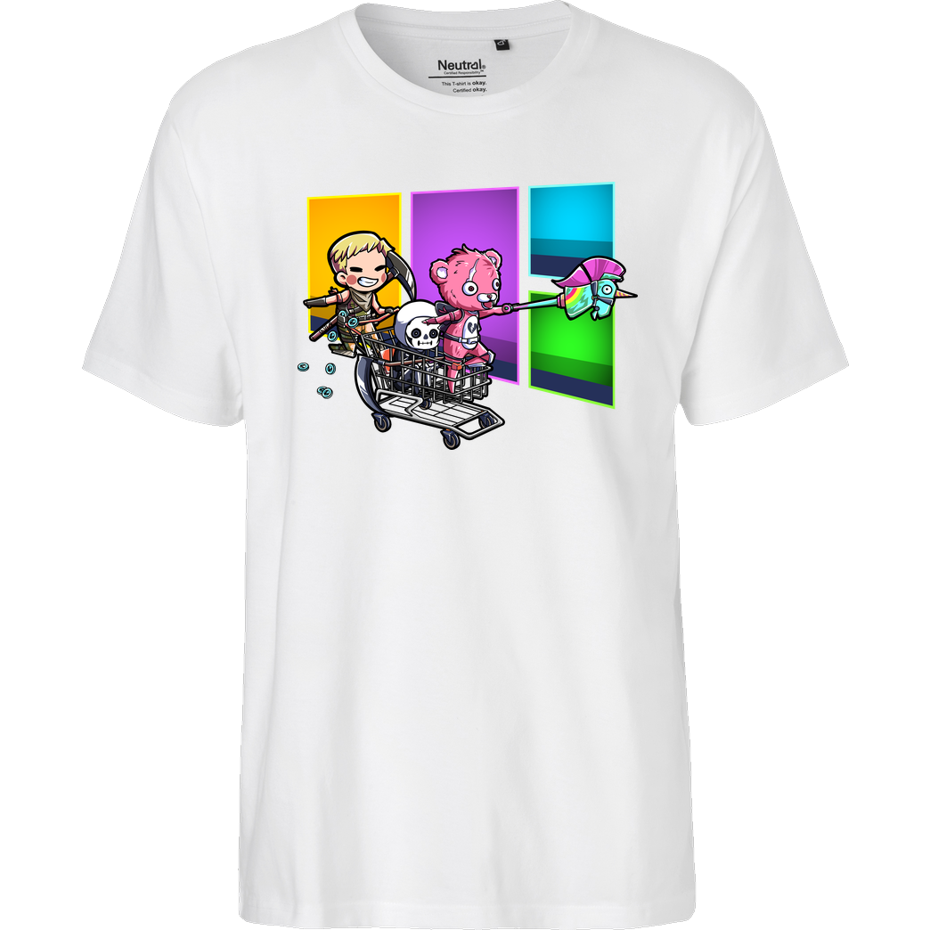 Snoxh Snoxh - FN Daily Shop T-Shirt Fairtrade T-Shirt - weiß