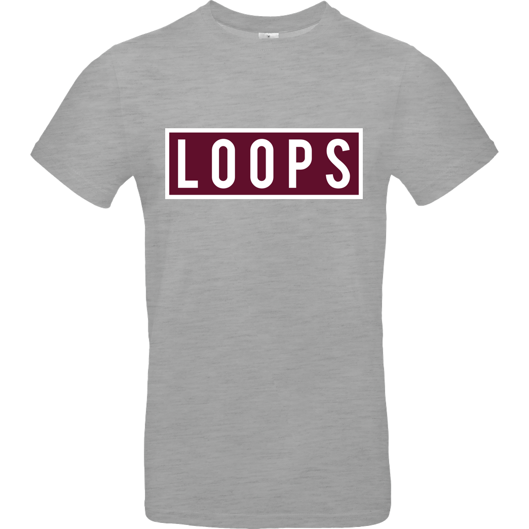 Sonny Loops Sonny Loops - Square T-Shirt B&C EXACT 190 - heather grey