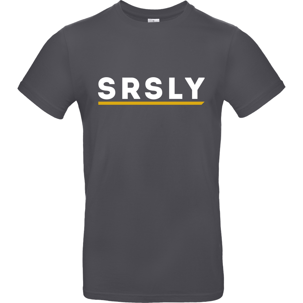 SRSLY SRSLY - Logo T-Shirt B&C EXACT 190 - Dark Grey