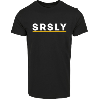 SRSLY - Logo Hausmarke T-Shirt  - Schwarz