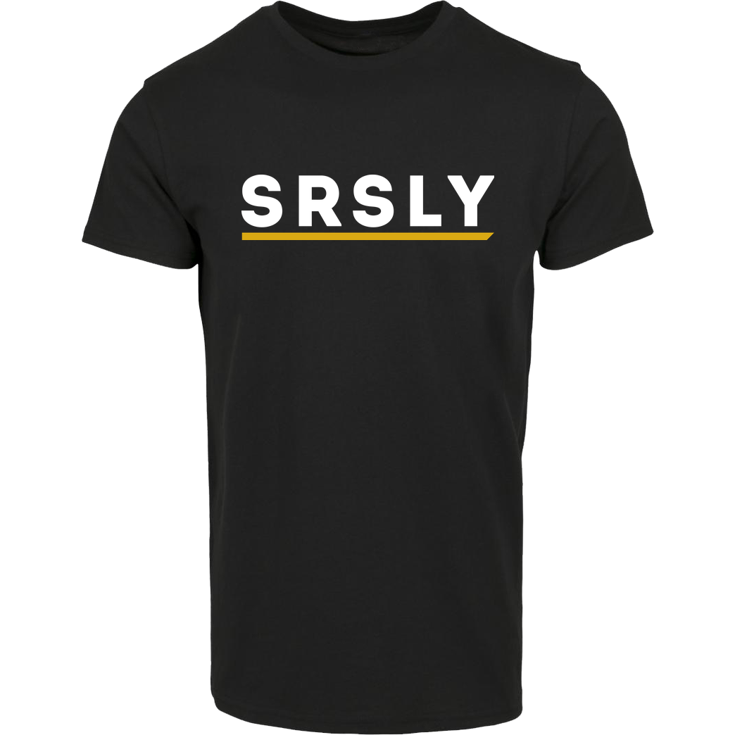 SRSLY SRSLY - Logo T-Shirt Hausmarke T-Shirt  - Schwarz