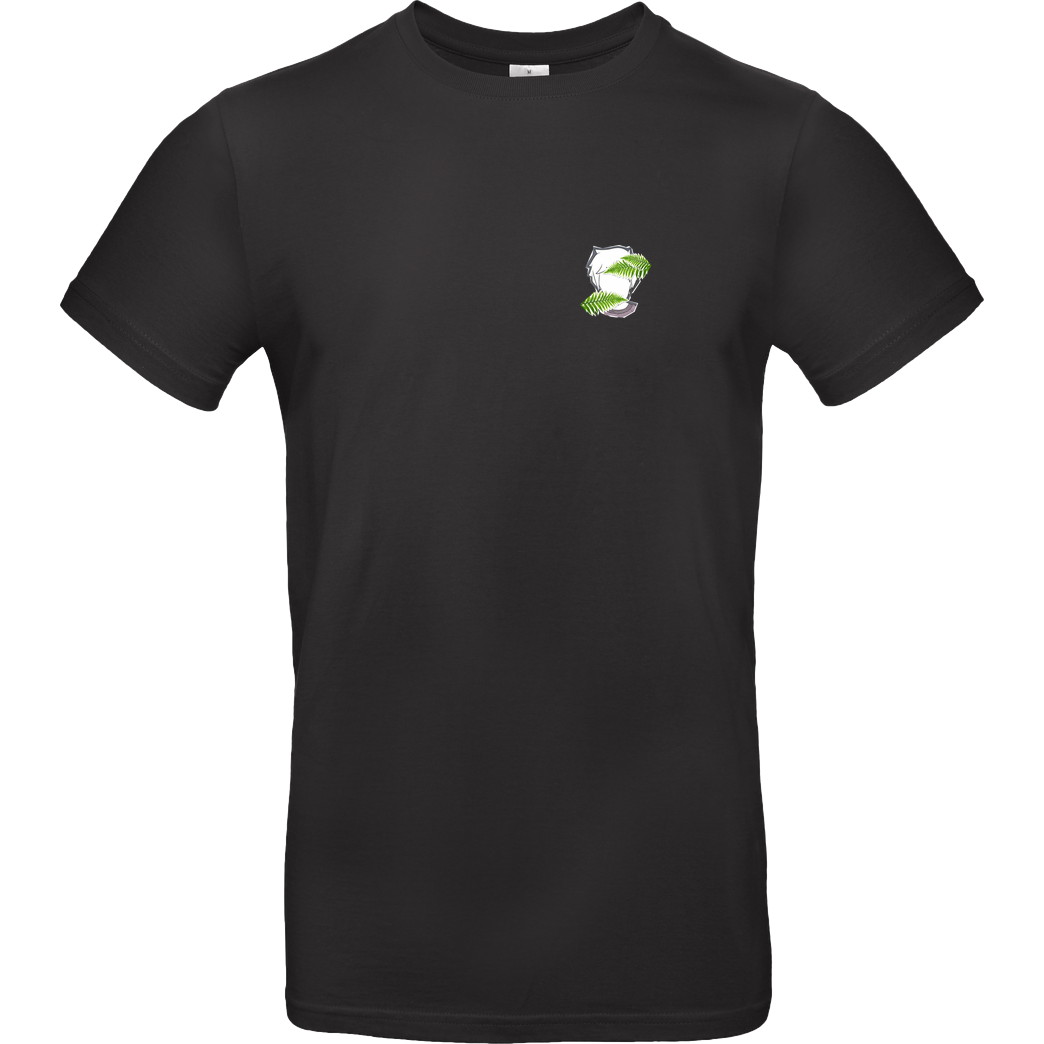 byStegi Stegi - Green Mind T-Shirt B&C EXACT 190 - Schwarz