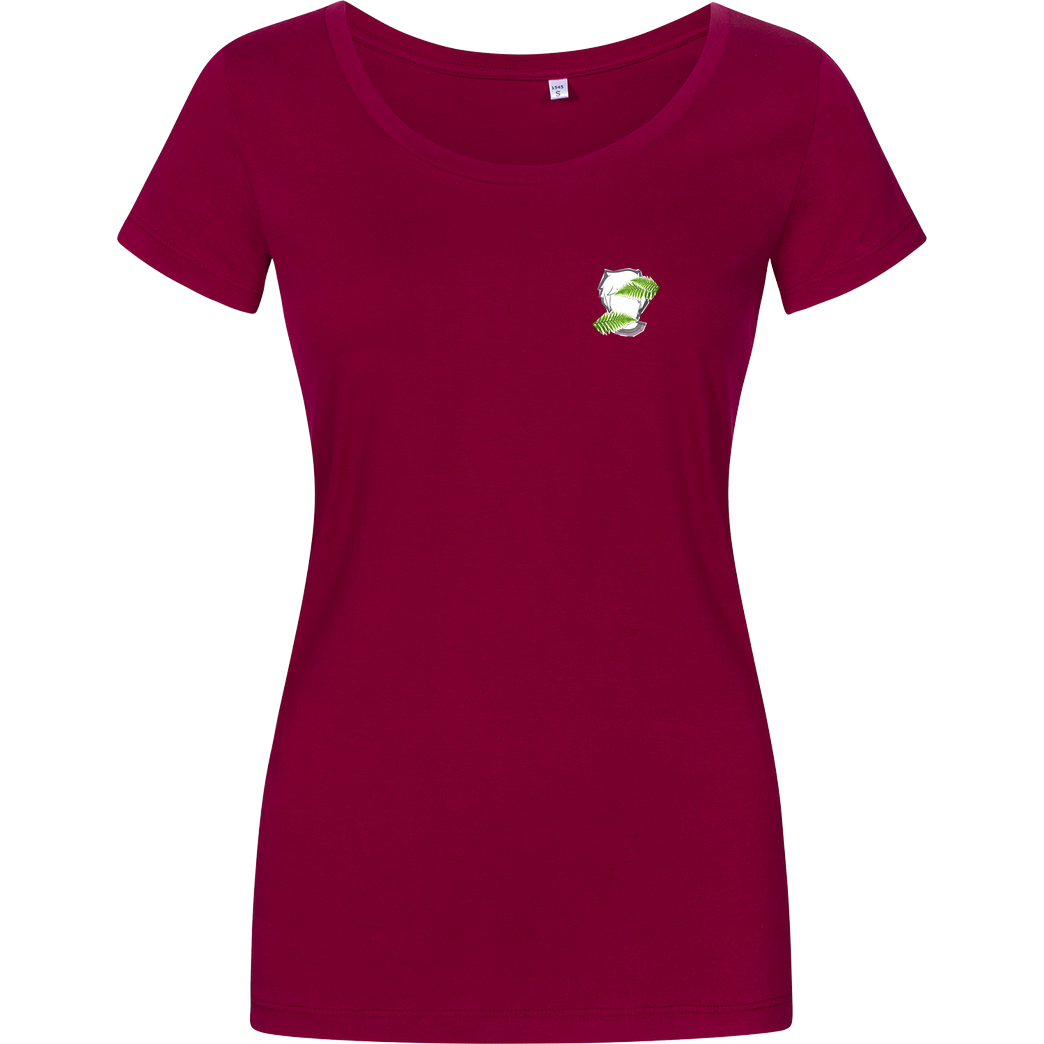 byStegi Stegi - Green Mind T-Shirt Damenshirt berry