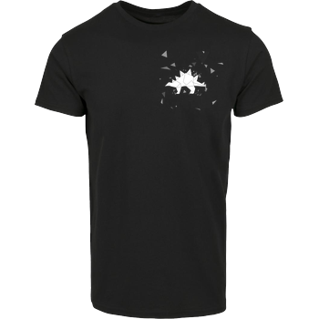 Stegi - Origami Shirt Hausmarke T-Shirt  - Schwarz