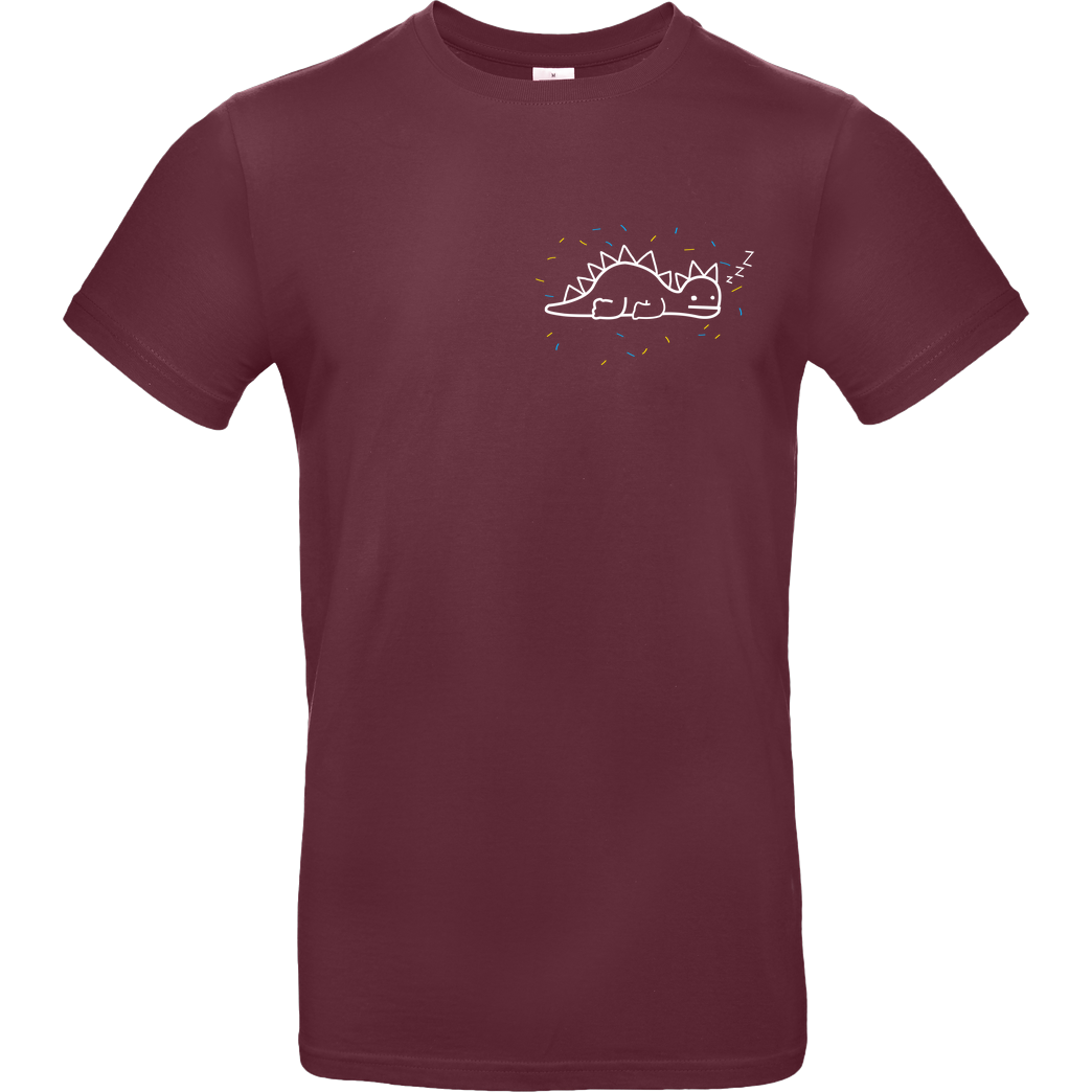 byStegi Stegi - Sleeping Shirt T-Shirt B&C EXACT 190 - Bordeaux