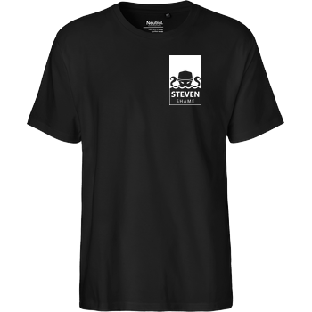 Steven Shame - Pocket Fairtrade T-Shirt - schwarz