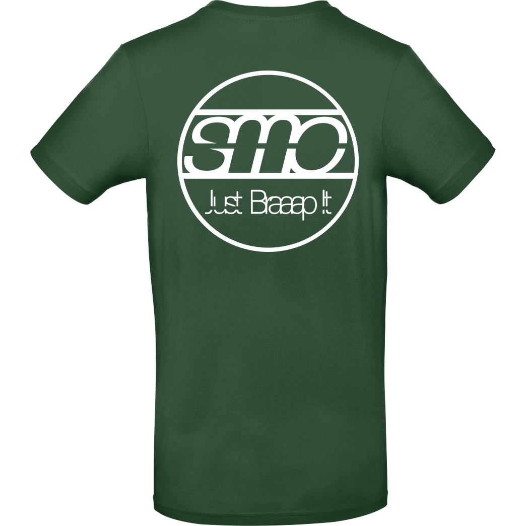 SumoOlli74 SumoOlli - Just Braaap It T-Shirt B&C EXACT 190 - Flaschengrün