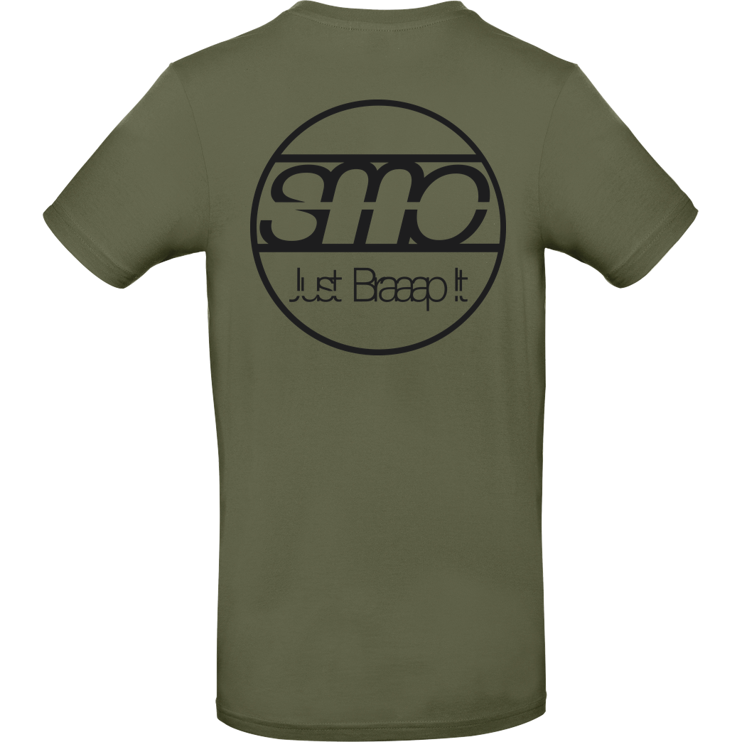 SumoOlli74 SumoOlli - Just Braaap It T-Shirt B&C EXACT 190 - Khaki