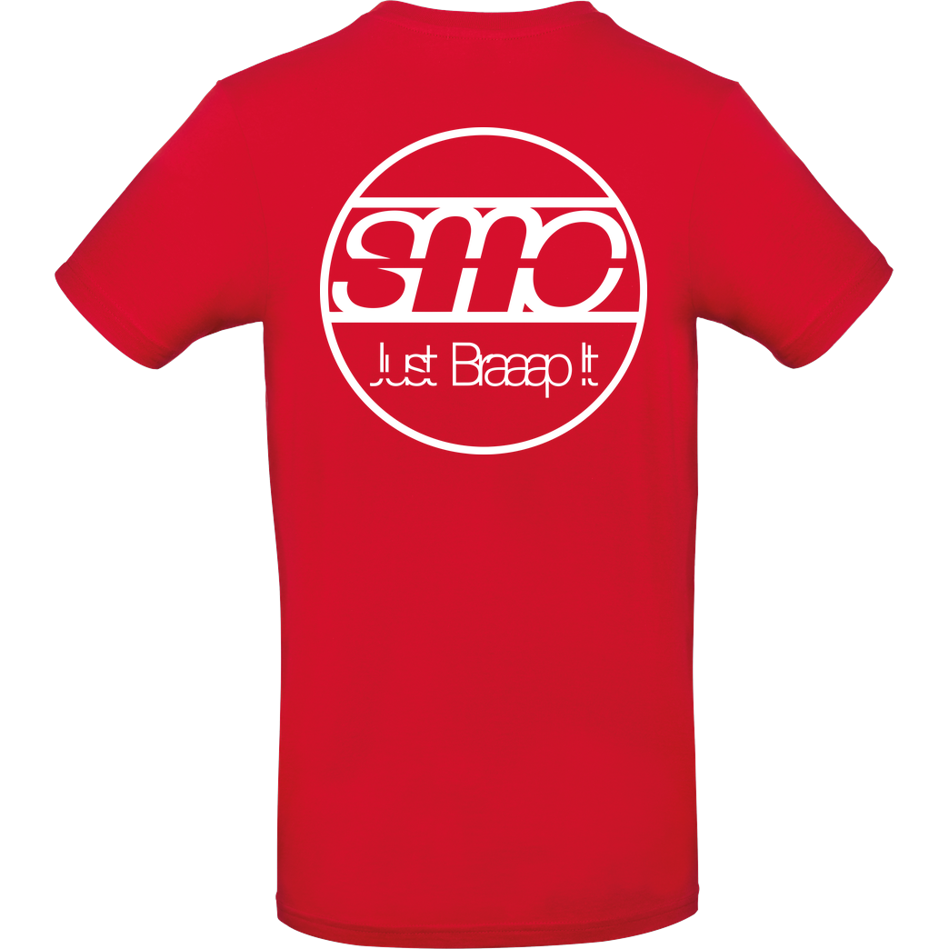 SumoOlli74 SumoOlli - Just Braaap It T-Shirt B&C EXACT 190 - Rot