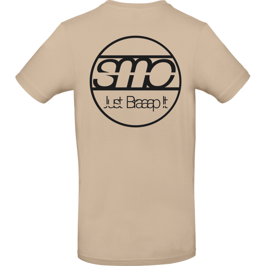SumoOlli74 SumoOlli - Just Braaap It T-Shirt B&C EXACT 190 - Sand