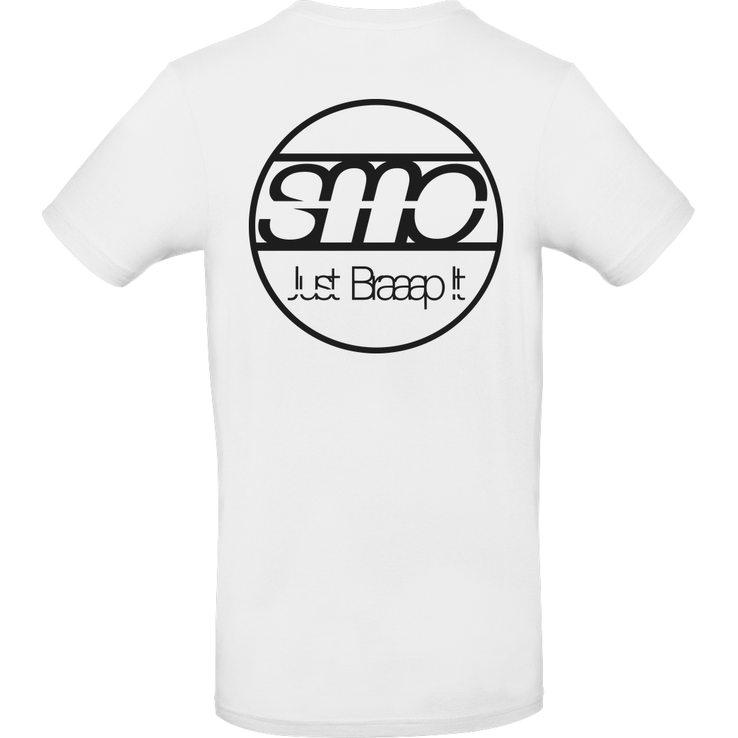 SumoOlli74 SumoOlli - Just Braaap It T-Shirt B&C EXACT 190 - Weiß