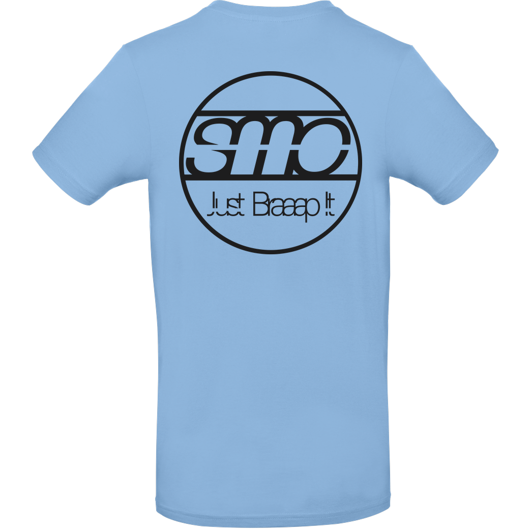SumoOlli74 SumoOlli - Just Braaap It T-Shirt B&C EXACT 190 - Hellblau