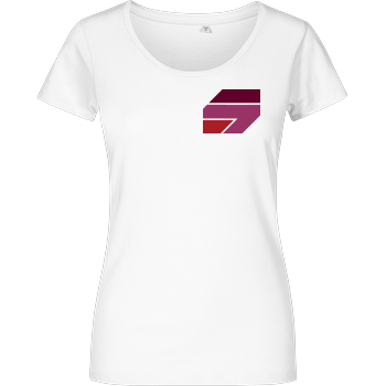 Svensprink - Logo Damenshirt weiss