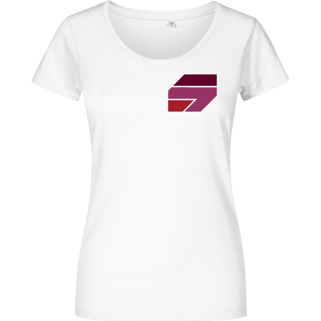 SVENSPRINK Svensprink - Logo T-Shirt Damenshirt weiss
