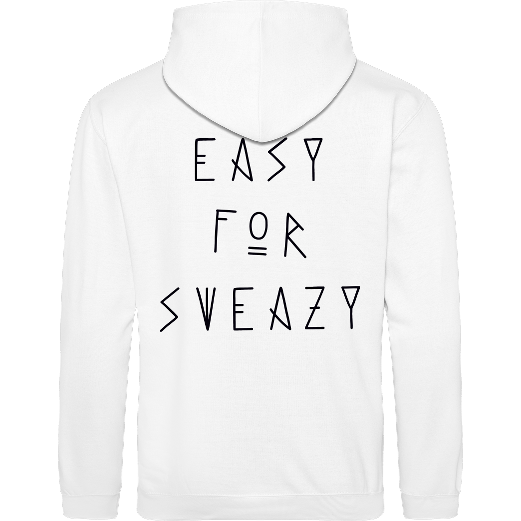SweazY Sweazy - Easy 4 Sweatshirt JH Hoodie - Weiß